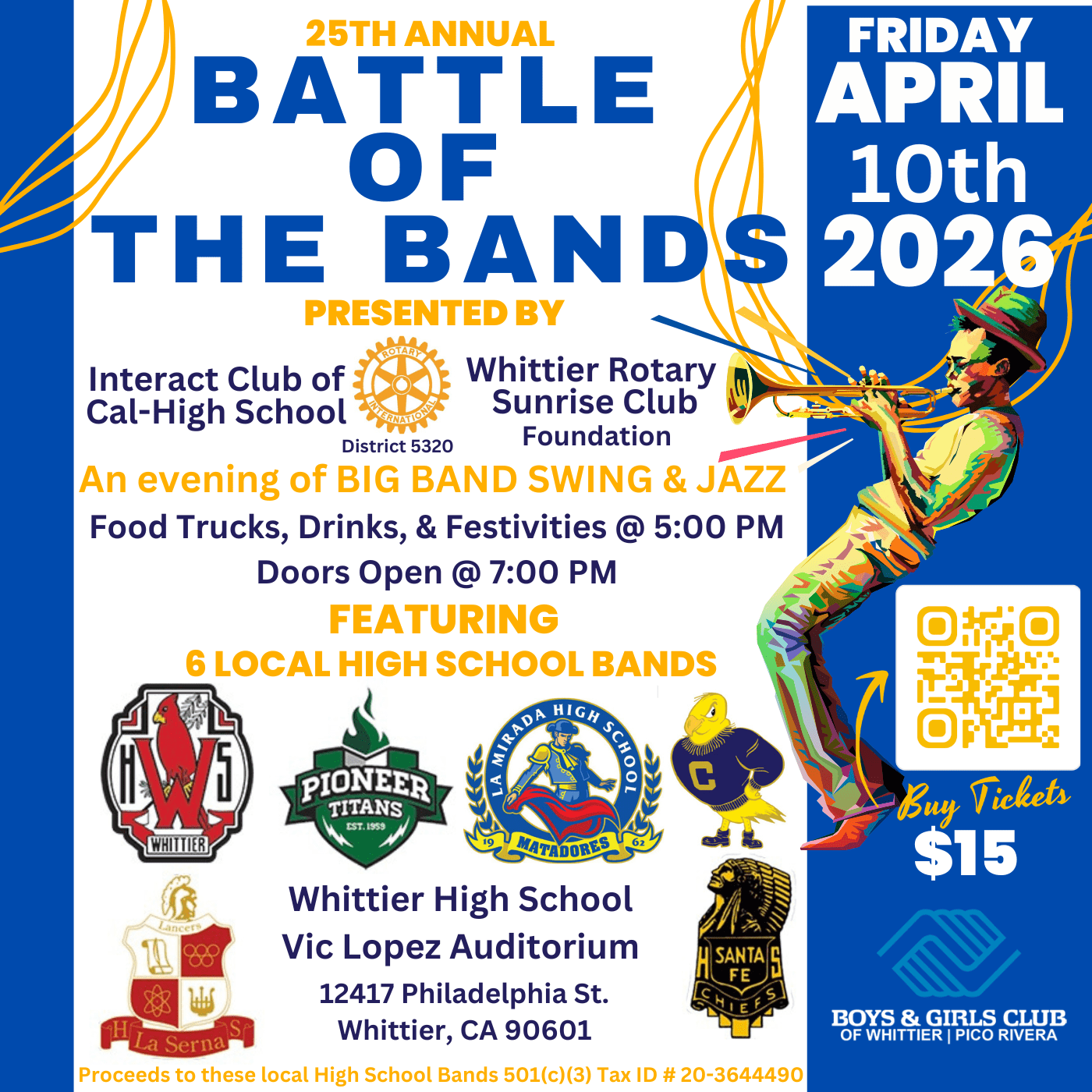Battle of the Bands 2026 flyer